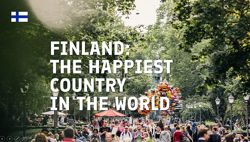 Suomi on maailman onnellisin maa